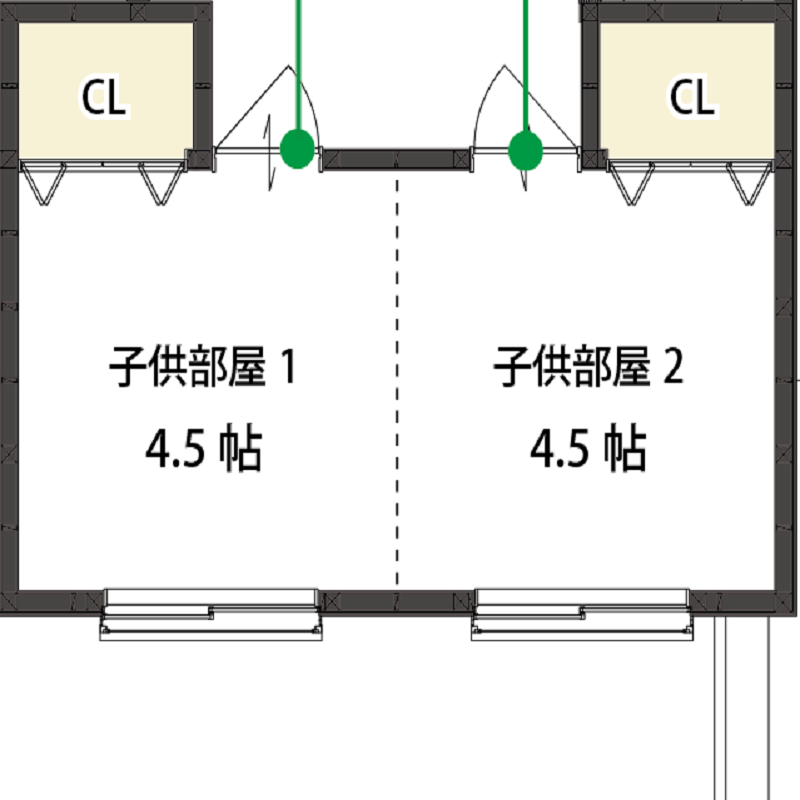 舞鶴　福知山　新築　子ども部屋