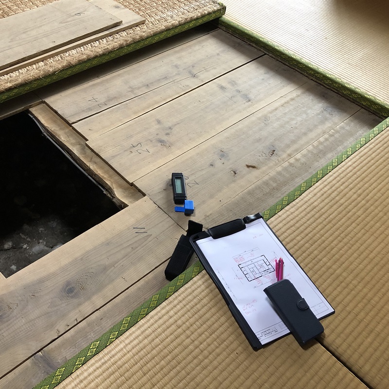 新築　リノベーション　建物調査
