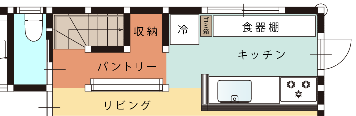 舞鶴　福知山　新築　間取り　ベビーゲート