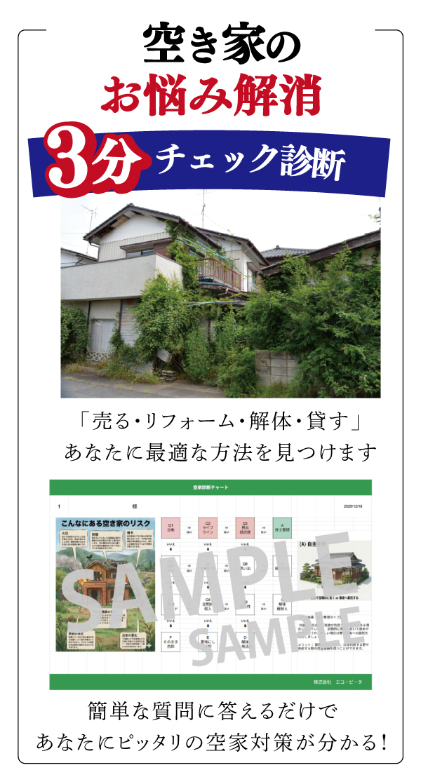 空家　相談　不動産